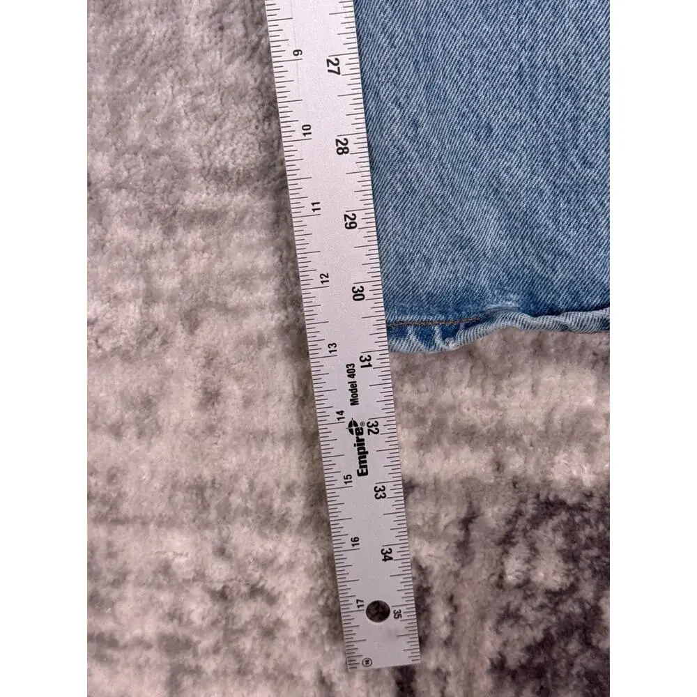 Citizens of Humanity Ayla Jeans 26 Womens Wide Leg Baggy Ripped Knees